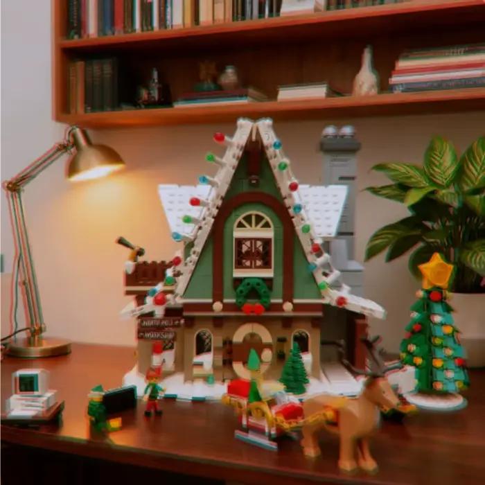 En stock – 1197 pièces – Ensembles de blocs de construction Fairy Club – Jouet créatif à assembler soi-même – Scène de maison – Ornements populaires pour les loisirs – Idéal pour Noël
