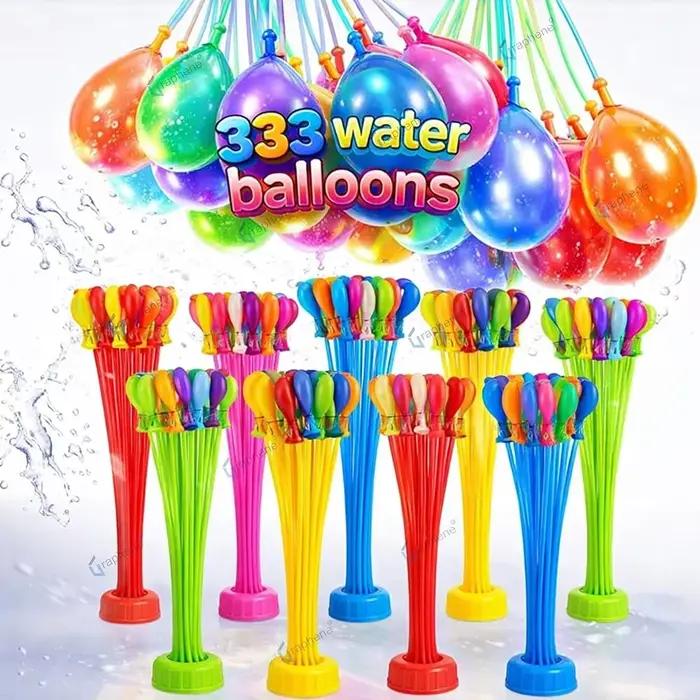 111 bombes à eau d'été : Ballons à eau à remplissage rapide pour fête au bord de la piscine