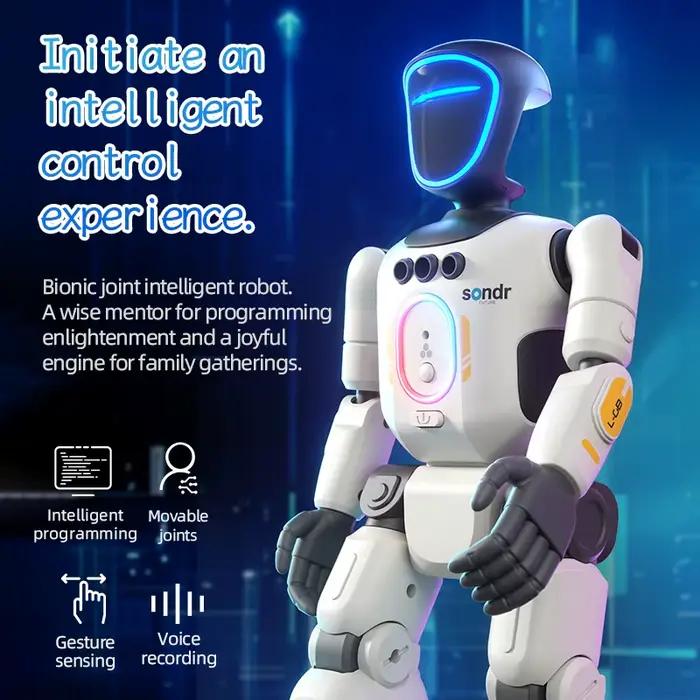 Robot Intelligent RC pour enfants, télécommandé, danse intelligente, jouet cadeau pour enfant R40