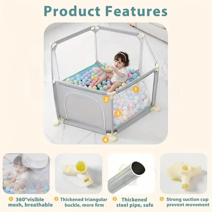 Parc de jeu portable pour bébés et tout-petits