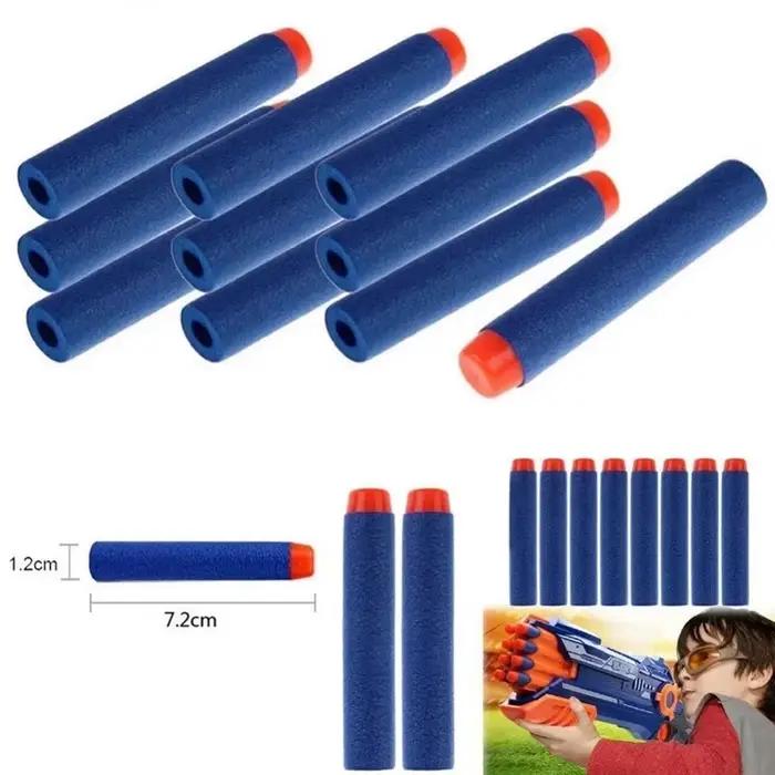 Balles de recharge rondes à tête ventouse en EVA pour pistolets jouets pour enfants