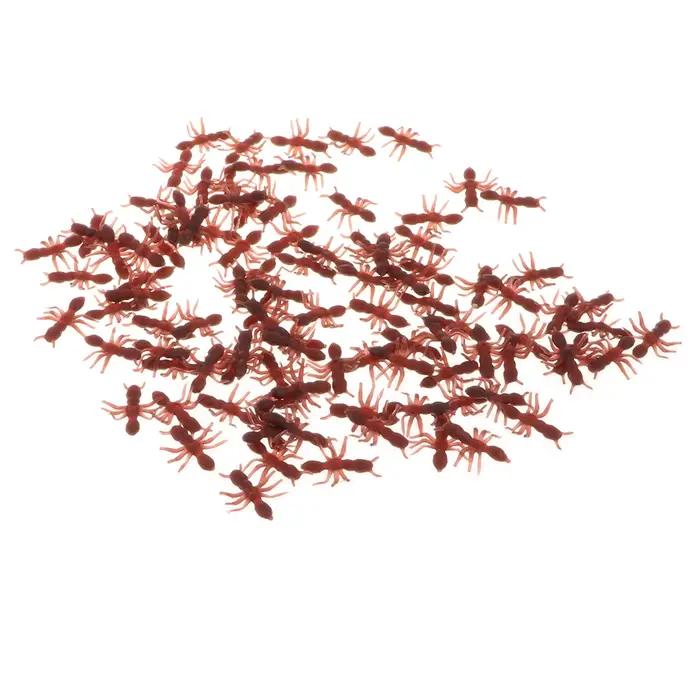 Figurines d'insectes de fausses fourmis en plastique