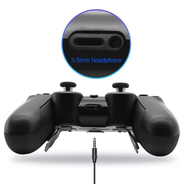 Manette de jeu compatible PS4, manette de jeu pour PC, console de jeu PS4