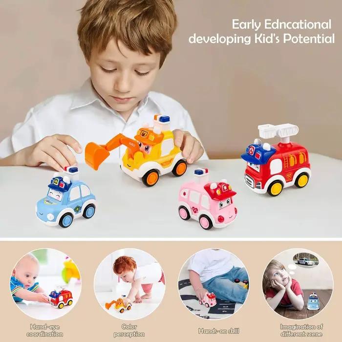 Jouets de voiture d'animaux pour bébés