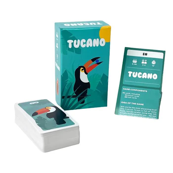 Jeu de cartes TUCANO pour les fêtes en famille et les voyages