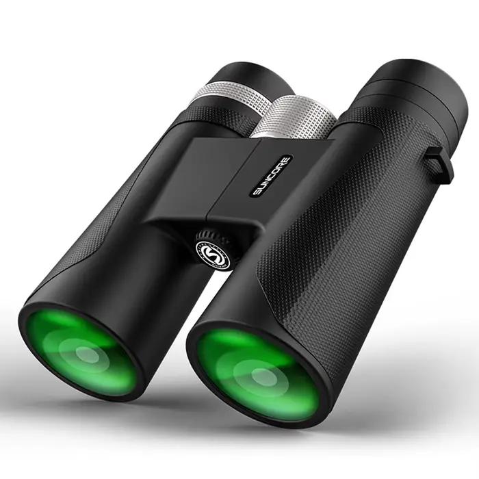 Jumelles pour adultes 12 × 42 avec haute puissance pour l'observation des oiseaux