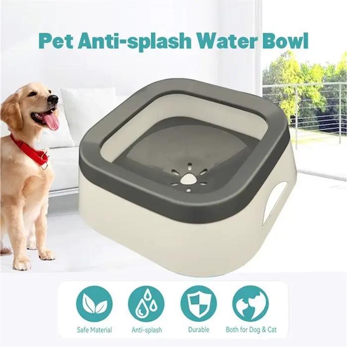 Bassin d'eau flottant pour animaux de compagnie en plein air, bol d'eau, bol monté sur voiture, distributeur d'eau anti-éclaboussures et anti-déversement pour chiens et chats