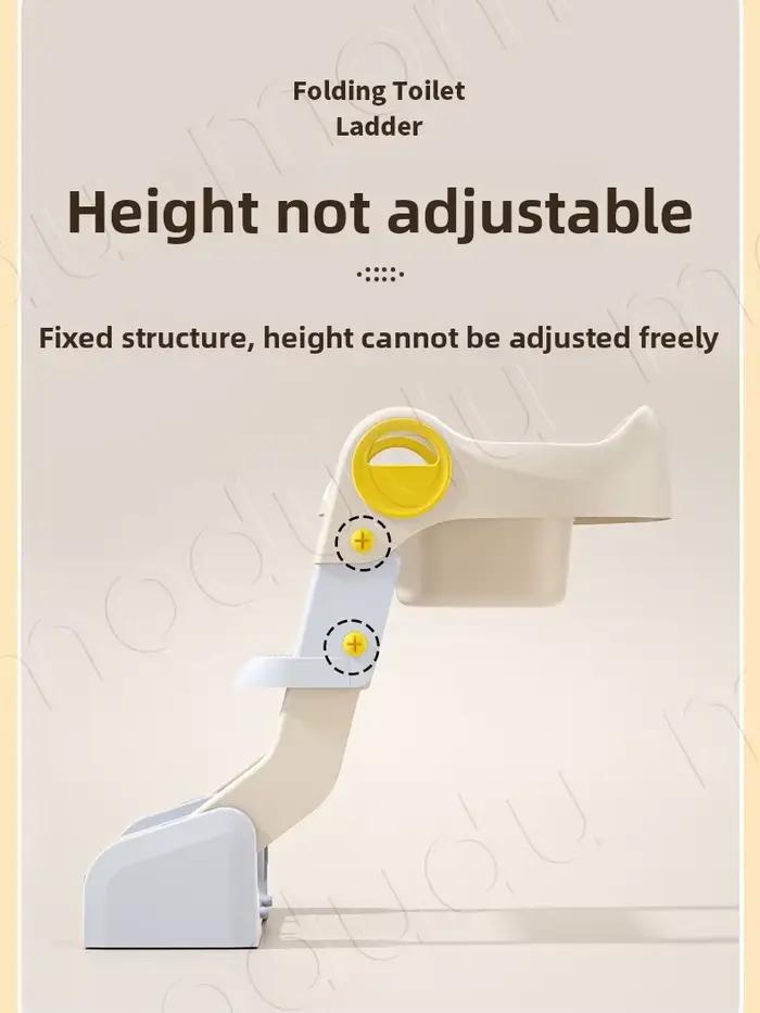 Siège de toilette portable 2-en-1 pliable pour enfants