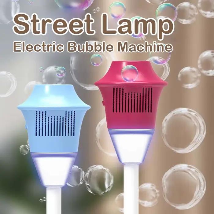 Machine à bulles de lampadaire entièrement automatique