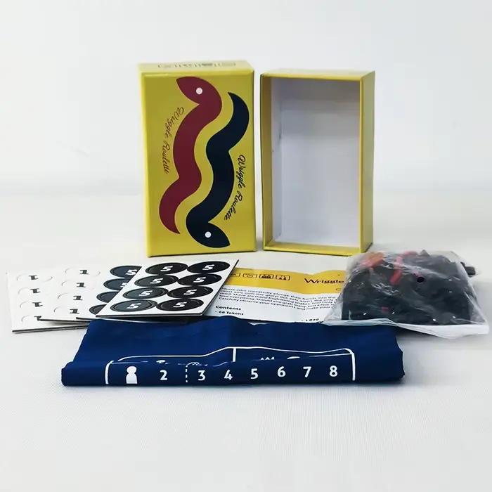 Jeu de société Wriggle Roulette Anges ou Serpents 2-8 joueurs pour parties intenses et stratégies familiales et amicales