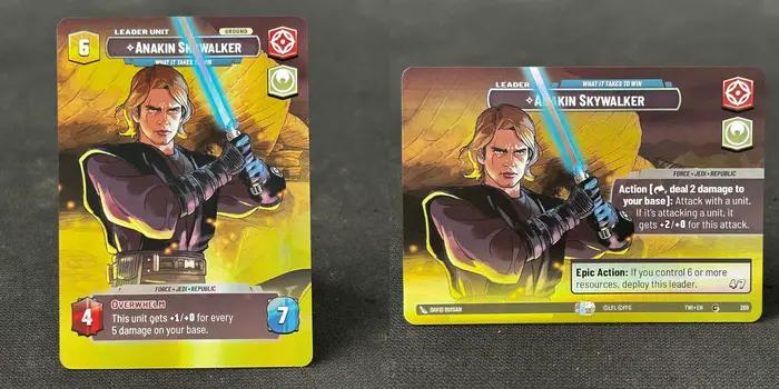STAR W Kylo Ren mère Talzin Ahsoka Tano Kanan Jarrus Morgan Elsbeth Avar Kriss Kit Fisto vitrine cartes de jeu de société personnalisées