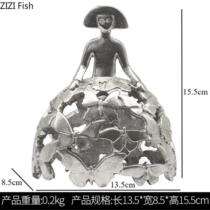Statue de princesse en résine pour fille