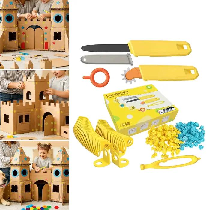 Kit d'outils de construction en carton