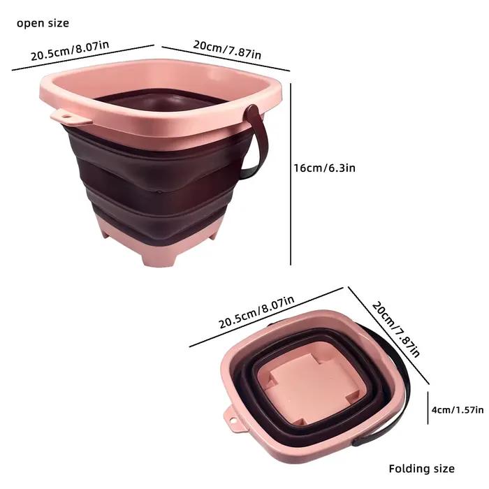 Jouet de sable de plage pour enfants, petit seau d'eau extensible avec fonctions multiples et portabilité, adapté au sable pour bébé