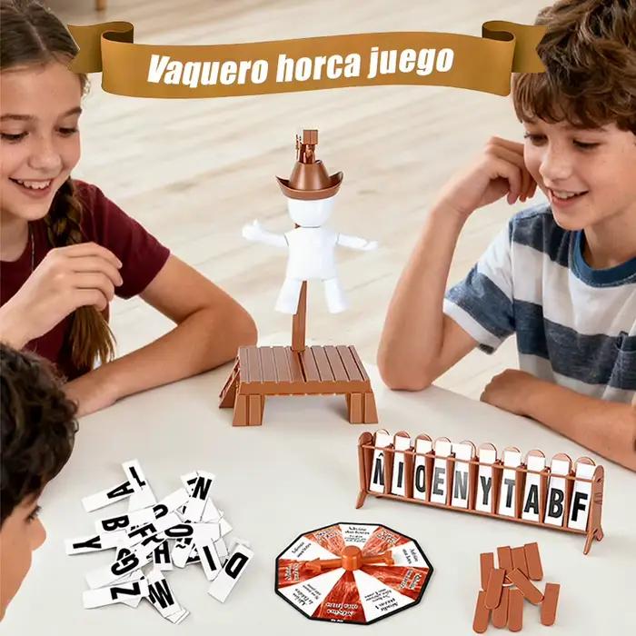 Ahorcado Cowboy : Jeu de devinettes interactif pour la famille