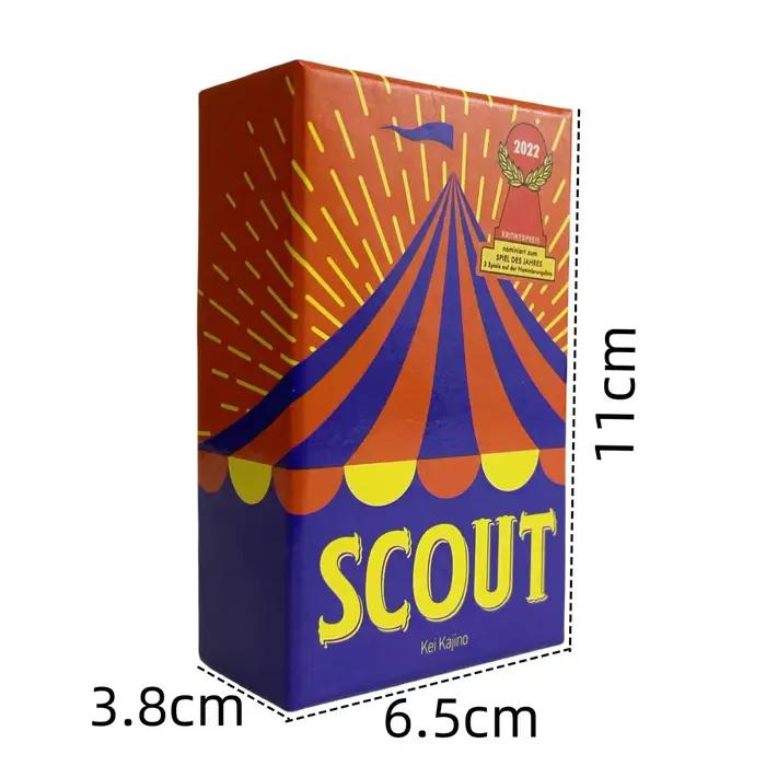 Jeu de cartes Scout, jeu de société Scout de cirque