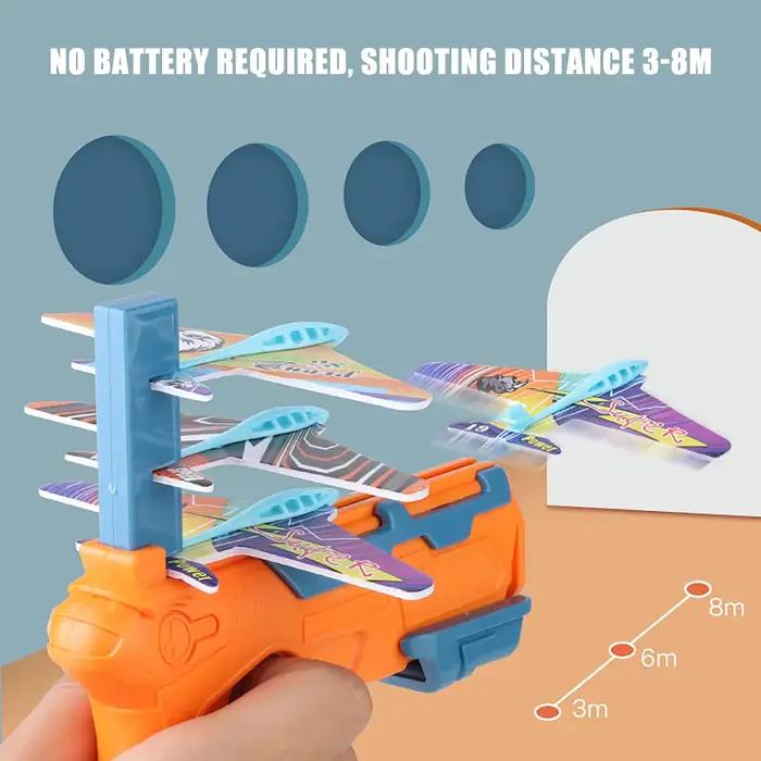 Catapulte à bulles lanceur d'avion avec 6 petits avions