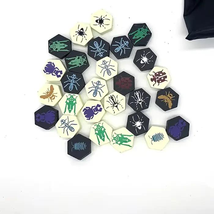 Jeu de ruche pour 2 joueurs, jeux de stratégie d'échecs en bois
