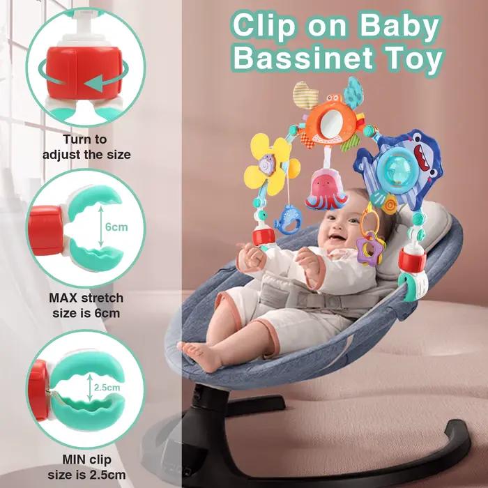 Jouets en arc de poussette pour bébé