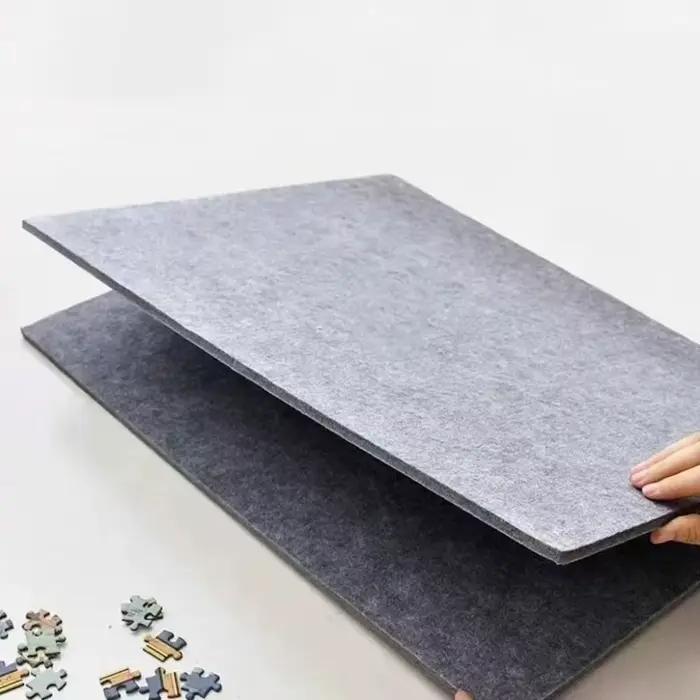 Planche à puzzle en feutre de 2000 pièces, grande, antidérapante, pliable, résistante à l'humidité, inclinée, pour l'organisation des puzzles