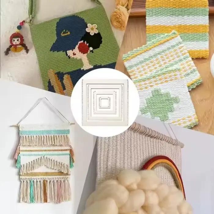 Kit de métier à tisser en bois polyvalent