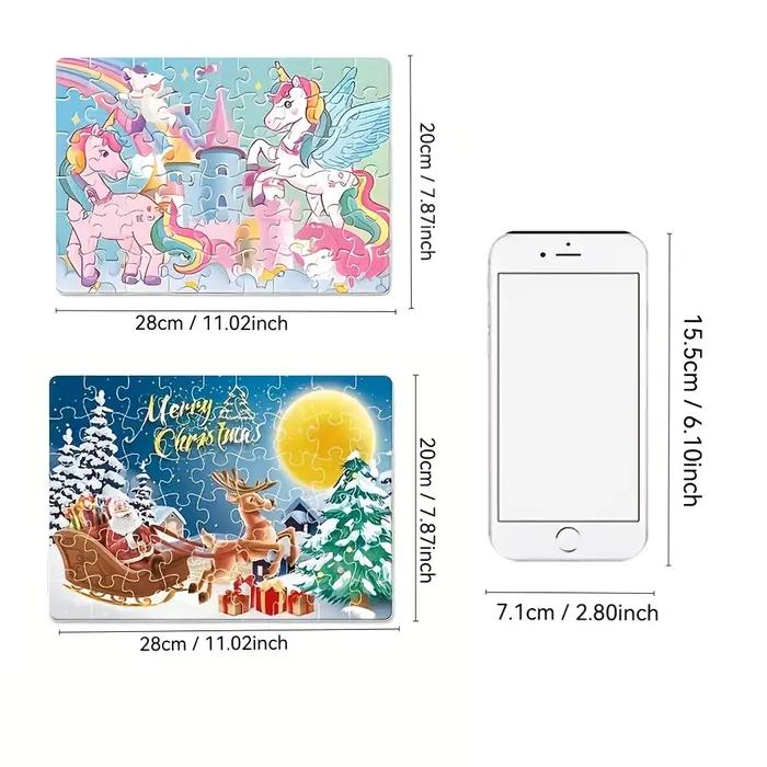 Puzzle licorne 54 pièces