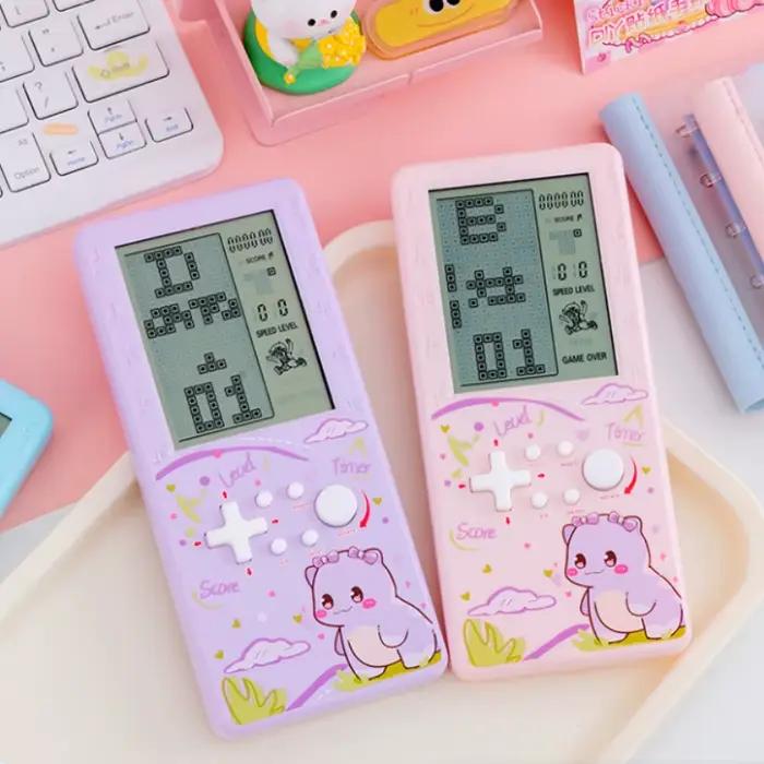 Console de jeu portable dinosaure de dessin animé mignon