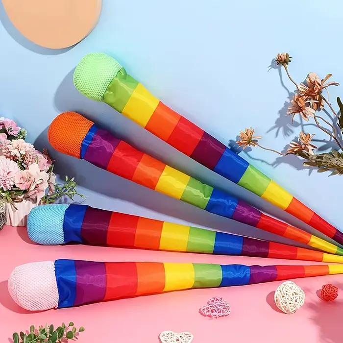 Rainbow Comet Ball Soft Tail 65cm