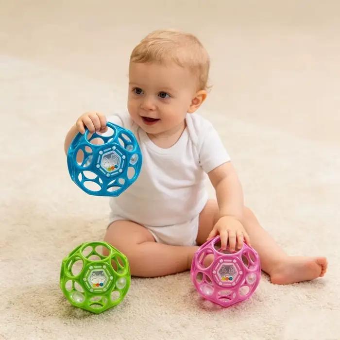 Balle sensorielle creuse pour bébé