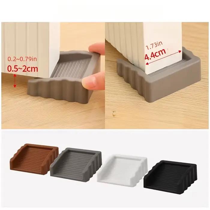 Butoir de porte coupe-vent créatif, cale de porte en plastique finition mate, bloqueur de porte de sécurité pour le bas de la porte, butoir de porte Anti-Collision