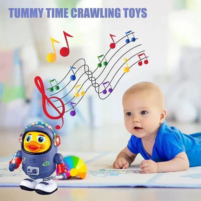 Jouet coule musical en forme de canard pour bébé