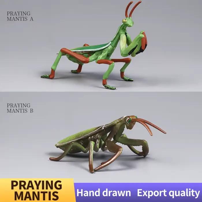 Figurines d'insectes et d'animaux miniatures pour enfants jouets éducatifs collection personnalisée occidentales PVC haute qualité occasions spéciales