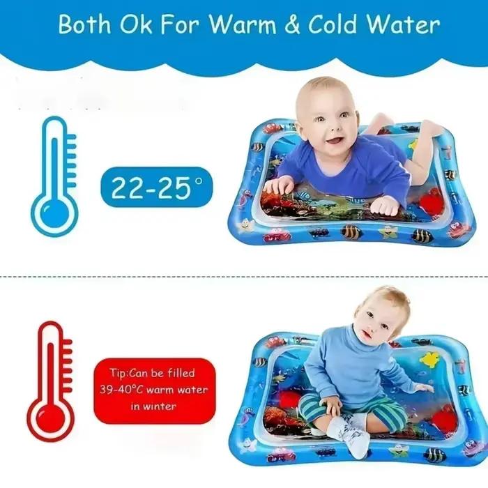 Grand tapis de jeu gonflable d'été pour bébé