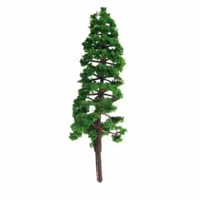 Kit de jouets modèles d'arbres résine échelle HO paysagistes fait à la main miniature 10 pièces aménagement de scènes occasions spéciales