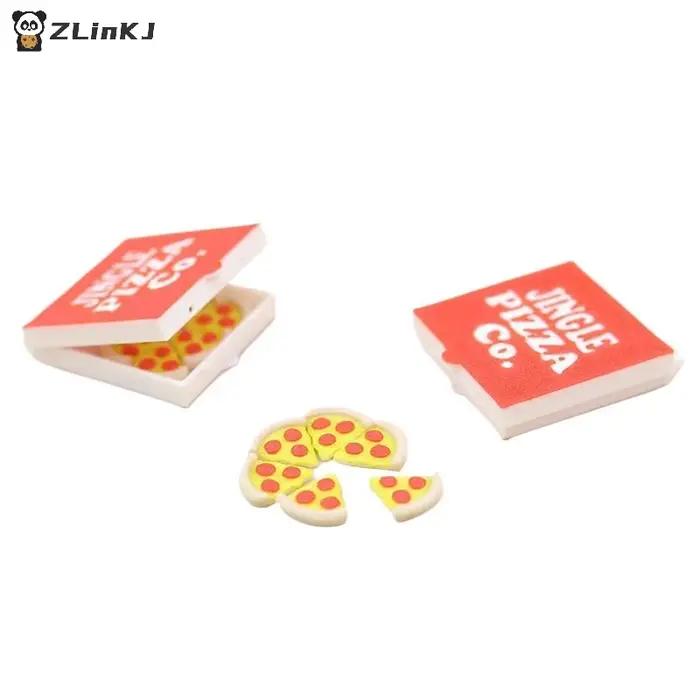 ▶ Mini-pizzas de simulation 1/12 pour maison de poupée avec boîte à pizza