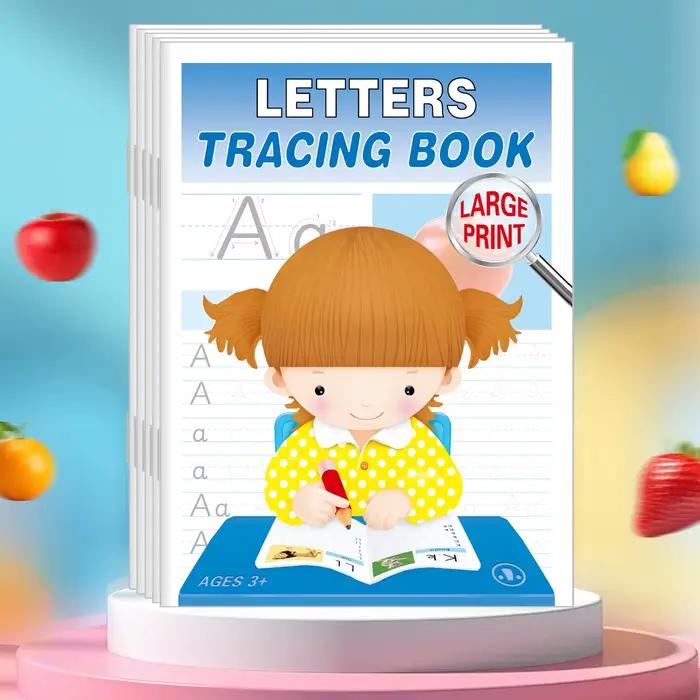 Cahier d'exercices d'écriture multi-géniques anglais. Convient pour la pratique de l'écriture manuscrite dans l'école maternelle et la maternelle.