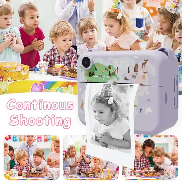 Appareil photo pour enfants à impression instantanée
