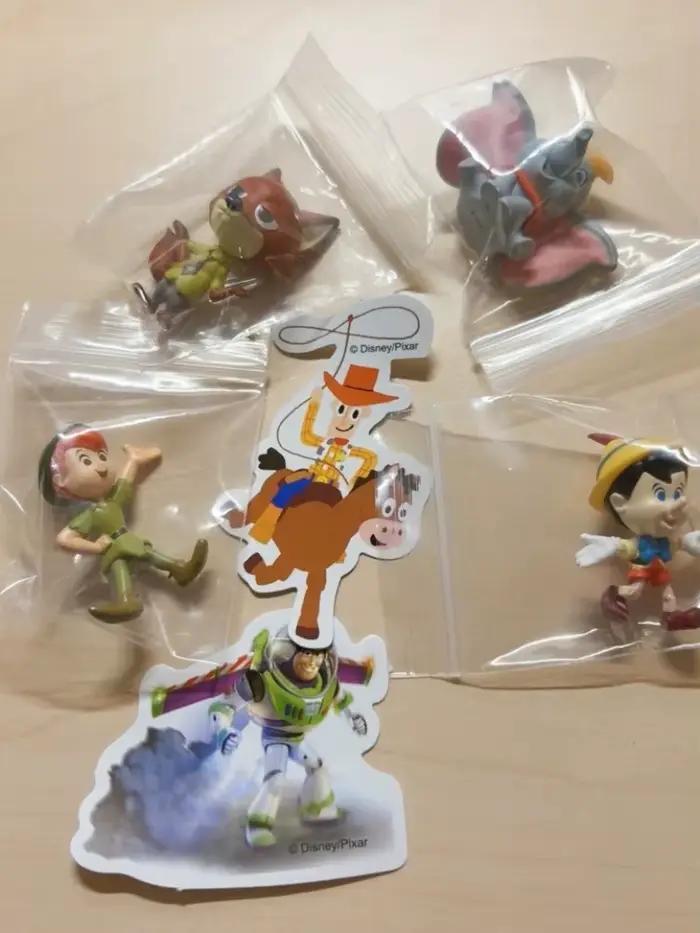 Authentique Toy Story Buzz Woody mignon Grain Mini poupée ornement