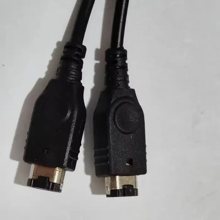 Câble de connexion double pour 2 joueurs pour console de jeu GameBoy Advance Color (GB, GBC, GBP, GBL, GBA SP) – Câble PVC pour connexion en ligne