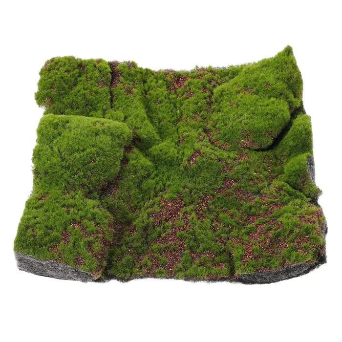 Tapis d'herbe artificielle en mousse simulée