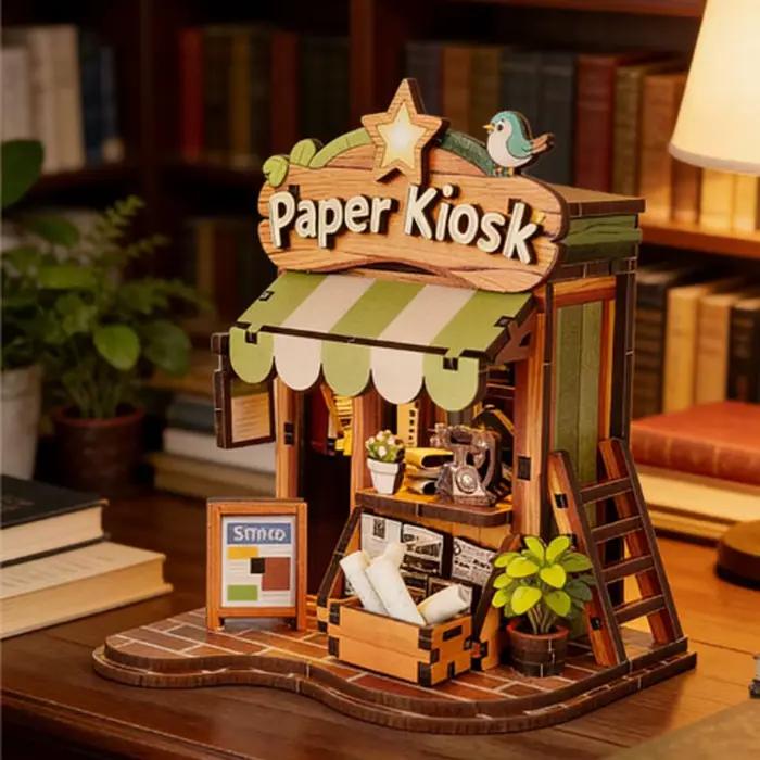 Maquette 3D à assembler soi-même : Librairie Créative