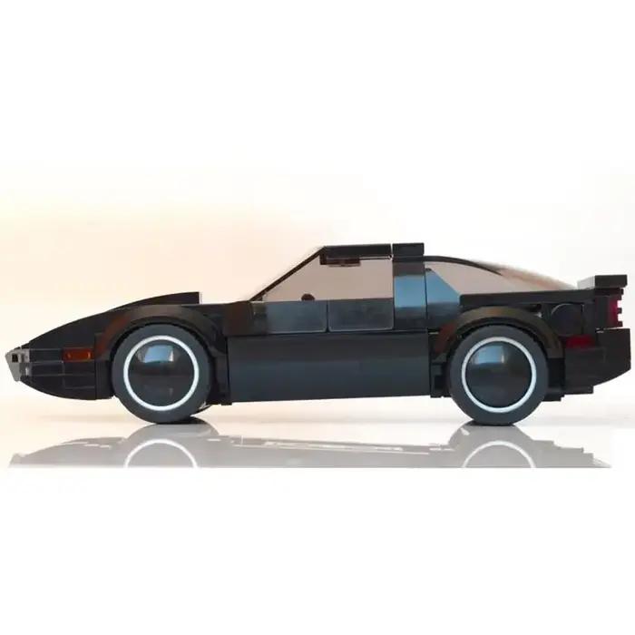 262 pièces MOC-144934 technique Super voiture de course KITTED-Knight Rider ville