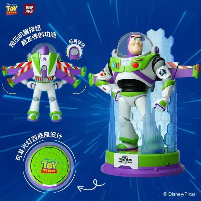Authentique Figurine Articulée Buzz Lightyear Toy Story Grande Taille Multi-Articulations Sam Club Même Style Cadeau d'Anniversaire Décoration