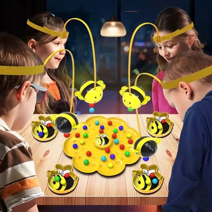 Jeu de pêche magnétique Abeille Miel pour enfants