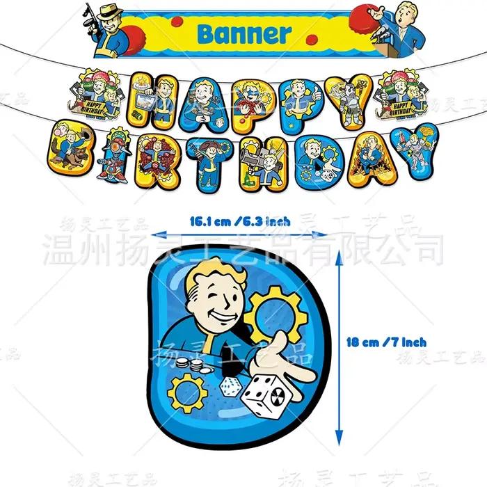 Jeu de chute, décoration d'anniversaire