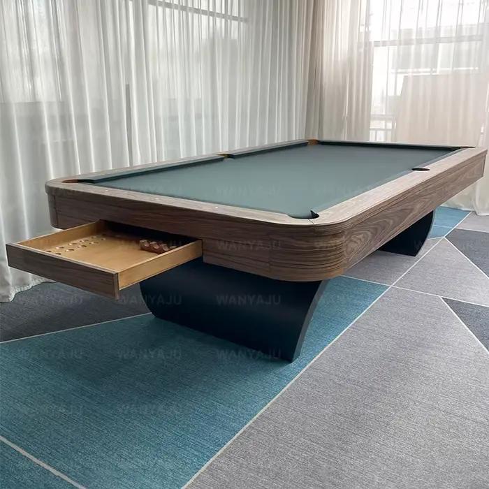 Table de billard multi-jeu de tennis de table Tavolo 3 en 1 avec table de billard supérieure de restaurant