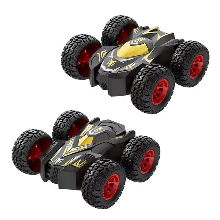 Nouveau modèle de voiture à inertie double face à quatre roues motrices pour enfants