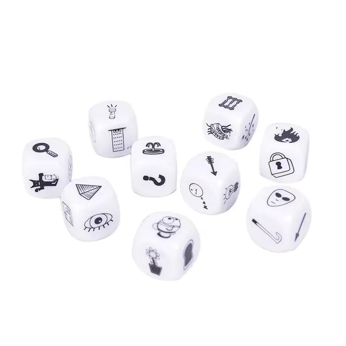 Jeu de dés à raconter des histoires pour enfant
