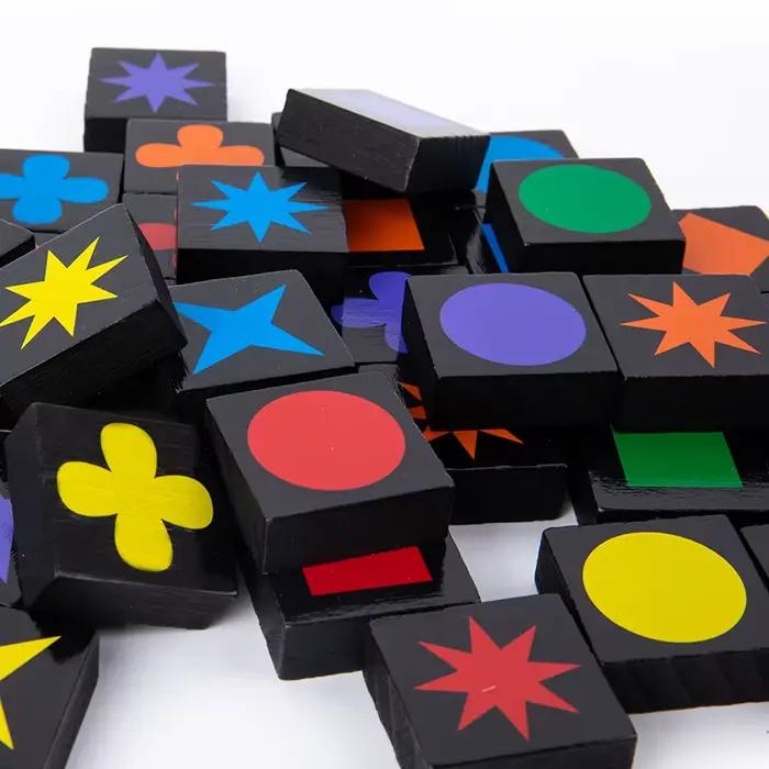 Gowinbaby Jeu d'échecs en bois éducatif pour enfants