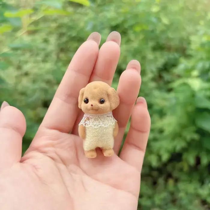 Simulation forêt lapin famille bricolage Playset Mini
